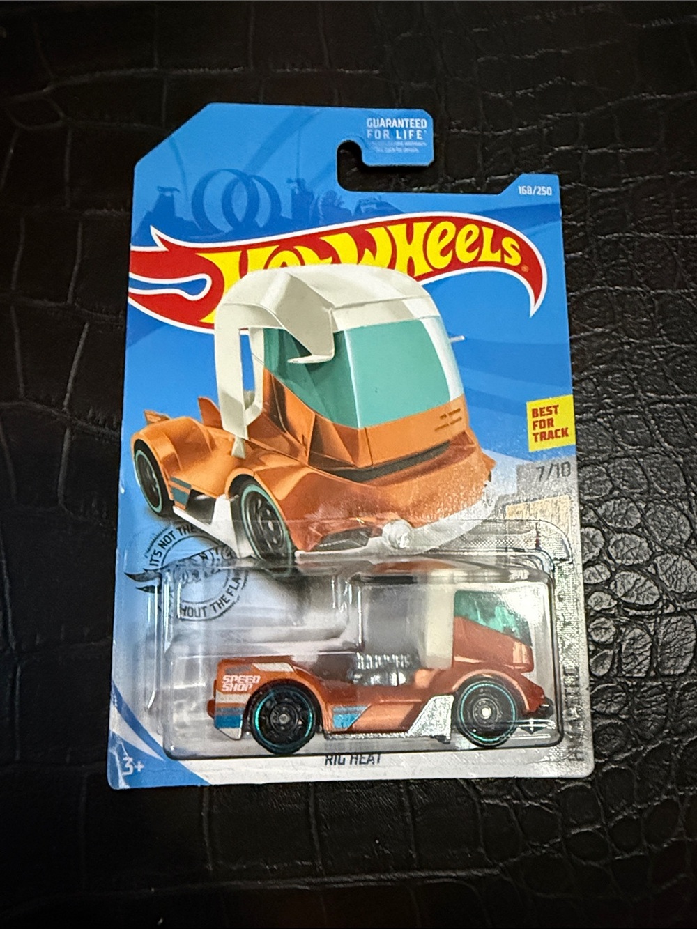 Rio Heat Kids Toy Car - Orange and White